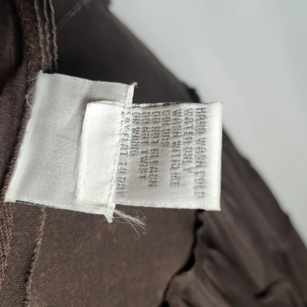 Elegant Tiered Maxi Skirt in Chocolate Brown - Picture 8 of 8